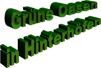 Grne Oasen
in Hinterhfen